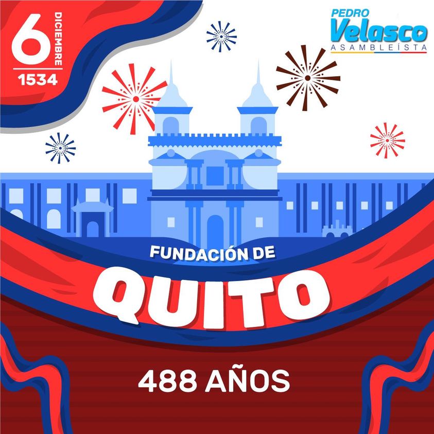 488 años de fundación de Quito