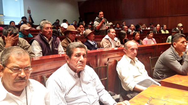 Consulta Prelegislativa Ley de Tierras – Pichincha