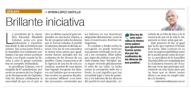 Ley Orgánica de Recuperación de Capitales