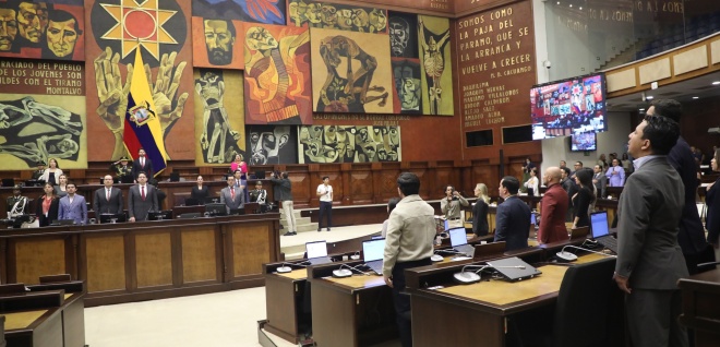 Sesión 093 del Pleno de la Asamblea, segundo debate el Proyecto de Ley Orgánica de Gobernanza del Espacio Marino-Costero,