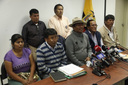 Rodrigo Collaguazo: comunas se movilizarán en apoyo a Rafael Correa