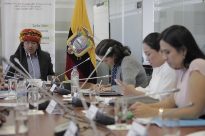 Prefecto de Tungurahua y delegado de curtiembre llamados a Comisión de Biodiversidad