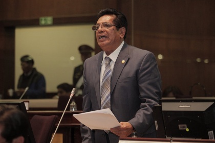 Asambleísta Alex Guamán- Foto Archivo
