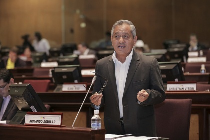 Asambleísta Armando Aguilar. Foto - Archivo