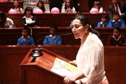 Asambleísta Marisol Peñafiel 