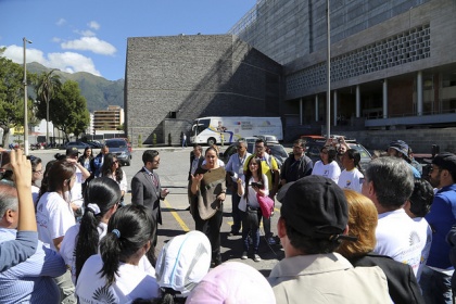 Con ganas y optimismo salió hacia Manta el segundo grupo de brigadistas legislativos 