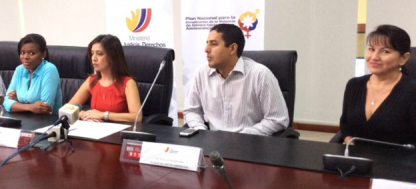 En Esmeraldas se instaló la Mesa de erradicación de la violencia. Asistió Gina Godoy