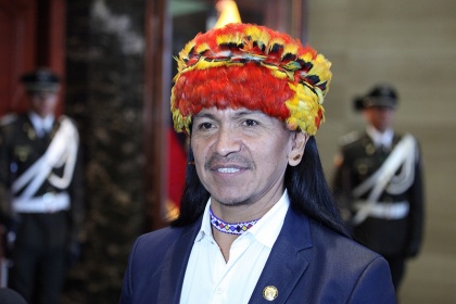 Representantes del CONGOPE, CONAGOPARE, AME, COMAGA y prefectos, a Biodiversidad