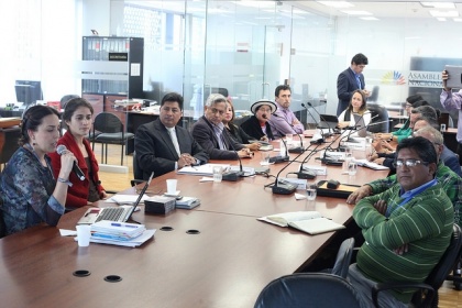 Celine Andrés, subsecretaria de Calidad y Equidad Educativa y Paola Solís, directora de Educación para la Democracia y el Buen Vivir