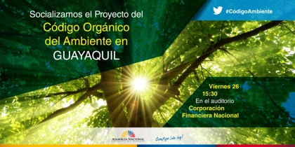 Manejo ambiental y protección animal se analiza en Foro en Guayaquil este viernes