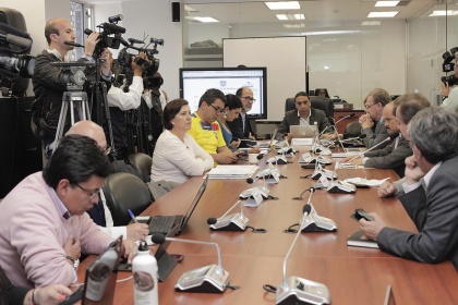 Comisión de Régimen Económico. Foto - Archivo