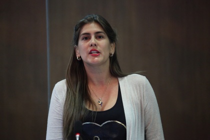 Asambleísta Cristina Reyes - Foto - Archivo