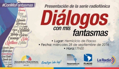 La Radio de la Asamblea presenta la serie “Diálogos con mis fantasmas”