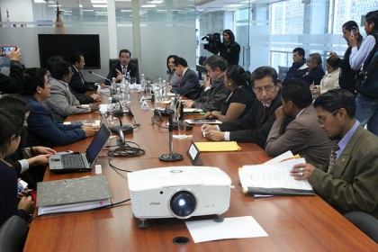 Pedro Solines, Mateo Villalba y Roberto Murillo acudirán a la Comisión 4 