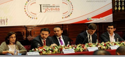 Diego Vintimilla representa al Ecuador en Encuentro  de Jóvenes Legisladores