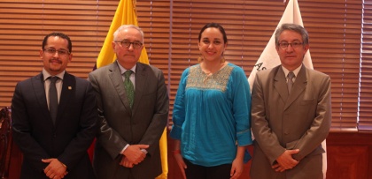 Delegación de la Asamblea Nacional de Francia arribó a Quito