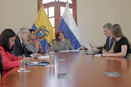 Ecuador y Rusia reafirman interés de mantener relaciones en diferentes ámbitos
