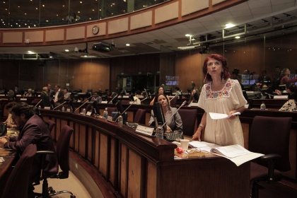 María Augusta Calle: Ecuador tiene la piel completa con sus fronteras delimitadas 