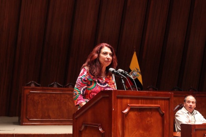 Convenio que delimita frontera con Costa Rica, una prioridad: María Augusta Calle