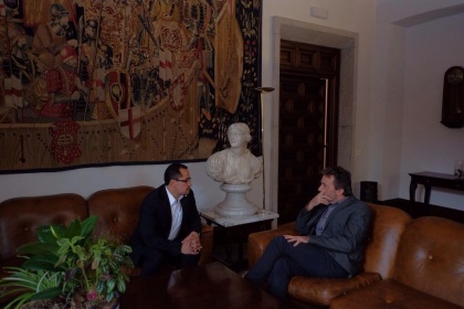  Asambleísta Esteban Melo se reunió  con teniente de alcalde de Madrid