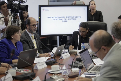 Ministro Coordinador de la Política Económica explicará Proforma 2016