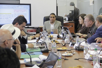 Comisión de Régimen Económico. Foto Archivo