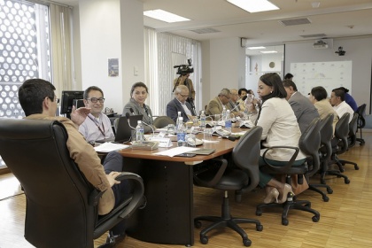 Instituciones colaboran en construcción de proyecto sobre vialidad. Debaten informe