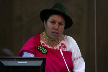 En Guano, asambleísta Rosa Elvira Muñoz dialogará sobre Ley de Recursos Hídricos