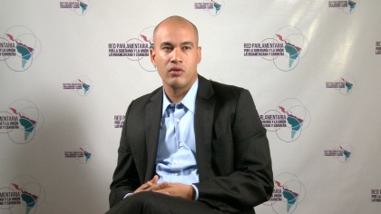 Héctor Rodríguez, jefe del Bloque de la Patria de la Asamblea Nacional de Venezuela