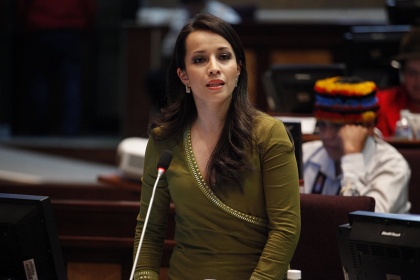 Verónica Arias desarrollará diálogo sobre enmiendas en Zamora Chinchipe