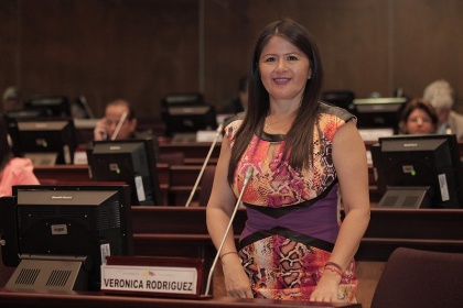 Asambleísta Verónica Rodríguez