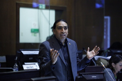 Asambleísta Virgilio Hernández, presidente de la Comisión de Régimen Económico - Foto Archivo