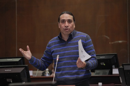 V. Hernández pide informe de recaudación y asignación de fondos para zonas afectadas