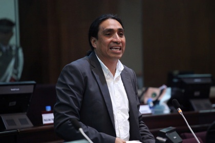 Asambleísta Virgilio Hernández, presidente de la Comisión de Régimen Económico - Foto Archivo