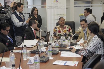 Comisión de los Derechos Colectivos. Foto Archivo