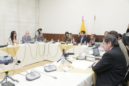 Comisión Ocasional se pronuncia por la reconstrucción del tercer informe