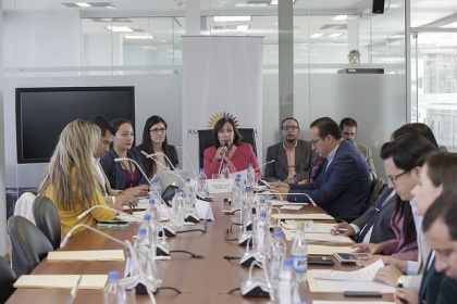 Sesión de la Comisión de Relaciones Internacionales. Foto Archivo
