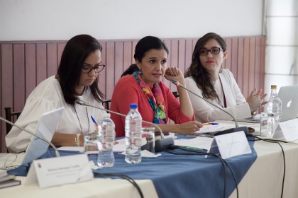 Ministra Alvarado llama a revisar sanciones de violencia contra la mujer y delitos de corrupción