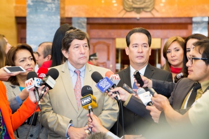En rueda de prensa, bancada de PSC-Madera de Guerrero propuso dos proyectos de ley