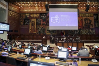 Comparecencia del CNE en el Pleno 