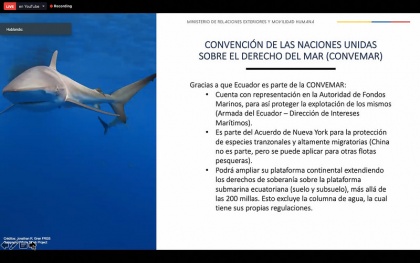 Relaciones Internacionales, flota pesquera 