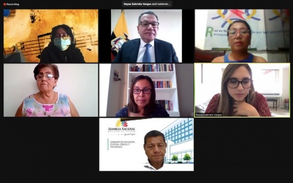 Reforma LOEI, UNE, Frente 13 de Abril, Red de Maestros