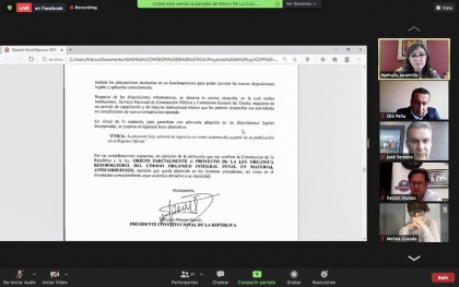 Sesión 141, Justicia, veto Anticorrupción  
