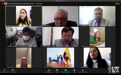 Comisión del Derecho a la Salud, profesionales de la salud, Ley de Apoyo Humanitario,