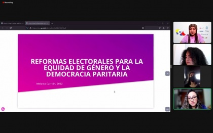 Grupo Parlamentario debatió reformas electorales para la equidad de género y democracia paritaria