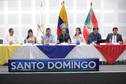 Comisión de Soberanía Alimentaria sesionó en Santo Domingo en celebración de sus 57 años de cantonización