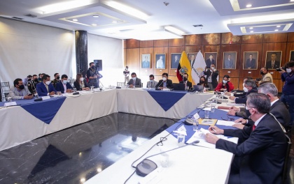 Comisión de Gobiernos Autónomos y autoridades analizan estado de excepción en El Oro