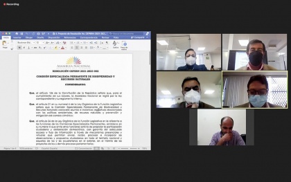 Comisión de Biodiversidad receptará observaciones a proyectos de reformas a Ley de Minería, Recursos Hídricos, Código del Ambiente y Cootad