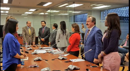 Pabel Muñoz ofrece diálogos para confrontar ideas y construir las leyes