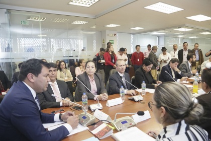 Comisión Multipartidista que investiga el caso Gabela. Foto - Archivo